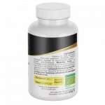 Spirulina Bio in Capsule - Barattolo da 50 g contenente 100 capsule da 500 mg [retro 2] - Spiripau