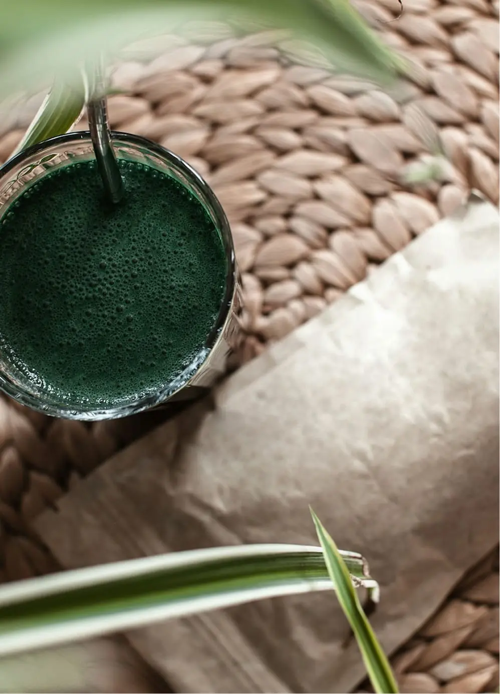 Spirulina drink