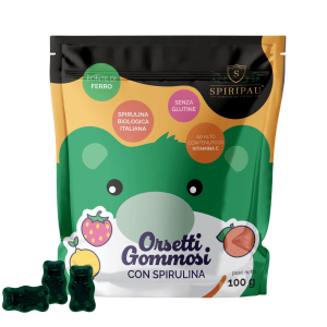 Orsetti Gommosi con Spirulina BIO, Vitamina C e Ferro