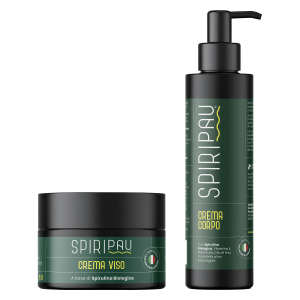 Kit Nutrimento Viso e Corpo con Spirulina BIO