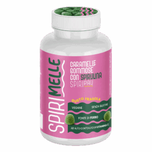 SPIRIMELLE – Caramelle Gommose alla Fragola con Spirulina